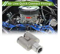 Raccord D'Air š€ Connexion Rapide 1/2" Type Y En Acier Inoxydable 304 1 Pc Ton ArgentšŠ