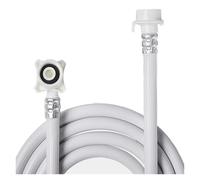 Raccord d'arrivée d'eau en PVC for machine à laver automatique, modèle universel, sur le tuyau d'arrivée d'eau(300cm)