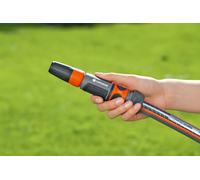 Raccord d'arrosage Aquastop GARDENA pour tuyau Ø19mm - Anti écoulement d'eau - Power Grip - Garantie 5 ans