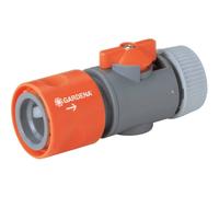 GARDENA Tuyau avec valve de reglage (942-50), Raccord de tuyau
