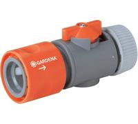 Raccord d'arrosage GARDENA 00942-50 plastique Ø 13 mm (1/2\ ), raccord enfichable