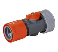 Raccord d'arrosage GARDENA 00943-50 plastique Ø 19 mm (3/4), raccord enfichable