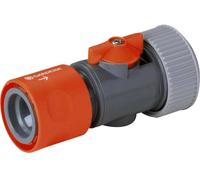 Raccord d'arrosage GARDENA 00943-50 plastique Ø 19 mm (3/4\ ), raccord enfichable