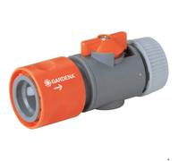Gardena Raccord d'arrosage 00942-50 plastique Ø 13 mm (1/2") enfichable