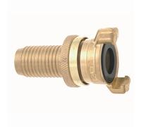 Raccord d'aspiration/haute pression en laiton 32 mm (1 1/4") avec bague de protection