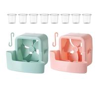 Raccord de boîte à glace de ventilateur - Support de refroidissement électrique monté sur crochet, récipient à glace innovant | Outil de deux pièces, rafraîchissement du balcon p