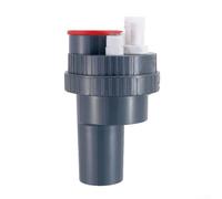 Raccord de buse de WC en PVC avec joint en caoutchouc, design excentrique ou droit, 145 mm x 95 mm, pour raccordement de tuyau d'égout et évacuation des toilettes