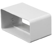 Raccord de canal plat en PVC 75/150