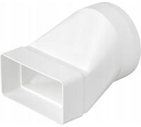 Raccord de canal plat rond 110 x 55 mm ø100 7709