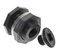 Raccord de Cloison avec Bouchon 1/2 Pouce pour Réservoir D’eau Pvc