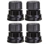 Raccord de cloison fiable avec filetage GHT de 86,4 cm et 30,5 cm NPT, convient pour piscines et équipements (4 pièces)