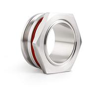 Raccord de compression sans soudure Tri-Clamp 1pc 1,5'' 2'' en acier inoxydable SS304(1.5inch Ferrule 50.5)