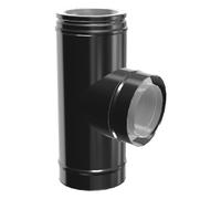 Raccord de conduite de cheminée 85° - double paroi - Schiedel PERMETER 180 mm