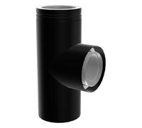 Raccord de conduite de cheminée 90° - double paroi - Schiedel PERMETER 130 mm