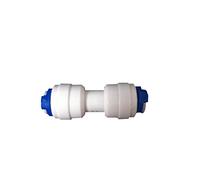Raccord de connecteur droit égal Pushfit 1/4 "- Tuyau de réfrigérateur, Tube d'osmose inverse