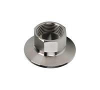 Raccord de connecteur Tri Clamp court hexagonal 1/4" 3/8" 1/2" 3/4" 1" 1-1/2" 2" femelle 0,5" 1,5" 2" 2,5" en acier inoxydable(DN50 2 BSPT K77.5,SUS304)