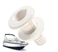 Raccord de coque de bateau, drain de pont de sol droit, connecteur de coque de yacht à travers | Accessoires marins de drainage de sol, fournitures de drainage de pont droit, bateaux à débordement