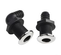 Raccord de coque traversant pour navires marins utilisés dans la ventilation de cale et les installations de plomberie de trou de drainage de plancher de pont (2,5 cm)