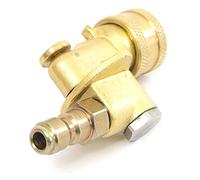 ✦ Raccord de coupleur pivotant pour nettoyeur à pression ✦ Angle réglable et couplage à connexion rapide ✦ ¼ ”QC - M / ¼” QC-F