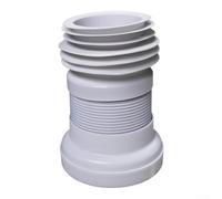 Raccord de cuvette de toilette 5 cm tuyau d'évacuation flexible (M1601-D) | Design décalé de 5 cm, s'adapte aux tuyaux d'égout de 11 cm, installation flexible, empêche l'encrassement