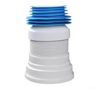 Raccord de cuvette de toilette 5 cm tuyau d'évacuation flexible (M1603-D) | Design décalé de 5 cm, s'adapte aux tuyaux d'égout de 11 cm, installation flexible, empêche l'encrassement