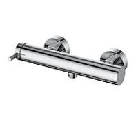 Raccord de douche AqvaZone AqvaDesign 024552750 chromé, rond, montage en surface 1/2 pouce