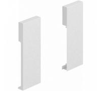 Raccord de façade pour tiroir à l'anglaise - hauteur 126 mm - blanc HETTICH