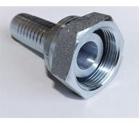 Raccord de flexible hydraulique Raccord hydraulique DKR DN25 droit 1 1/4" BSP