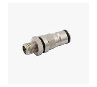 Raccord de fût Corny for gaz liquide de brassage domestique, filetage 19/32-18" UNF, avec traversée de cloison de 1/4".(Gas)