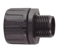 Raccord de gaine Ø intérieur: 28.10 mm HellermannTyton HG34-S-PG29 166-21016 noir PG29 droit 1 pc(s)