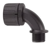 Raccord de gaine Ø intérieur: 9.80 mm HellermannTyton HG13-90-M16 166-22201 noir M16 1 pc(s)