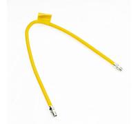 Raccord de gaz for four de cuisinière, tube de 5/8 po de diamètre extérieur x 48 po de longueur, raccords 1/2 po MIP x 3/4 po