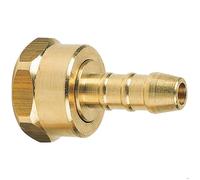 Raccord de gaz - Raccord tétine G1/2 Droit - Diamètre 10mm - Mâle fixe - Étanchéité intégrée