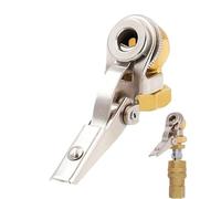 Raccord De Gonflage Verrouillable | Accessoires De Compresseur En Robuste - Raccord De Pneu À Bille Fermée Avec Clip - pour VR Camion Vélo Scooter Véhicule Moto Berline Pick-Up SUV Remorques Atelier