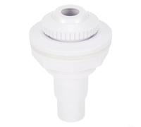 Raccord de jet de retour complet pour piscine Hayward SP1023 avec sortie oculaire de 1,9 cm, corps fileté, écrou, joints et adaptateurs de tuyau