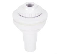 Raccord de jet de retour de piscine pour Hayward SP1023 Buse d'entrée réglable pour globe oculaire Blanc 3,8 cm Filetage MIP Assemblage complet Doublure en vinyle