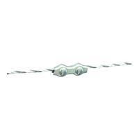 Raccord de jonction de fil galvanisé Horizont (x10) Argenté TU