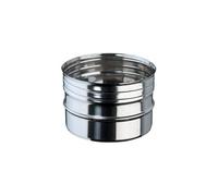 Raccord de jonction entre tuyau rigide et tuyau avec sortie mâle 80 mm Raccord entre tuyau et rigide monoparoi résistant jusqu'à 40 Pascal