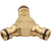 Raccord de jonction Strend Pro, laiton, 1/2", 3 voies