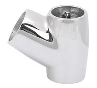 Raccord de main courante en forme de T à 60 degrés pour bateau, connecteur de main courante marin en acier inoxydable 316, raccord en T poli miroir résistant à la corrosion pour ma (Il s'est levé)