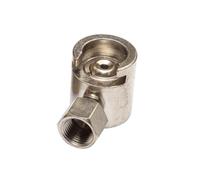 Raccord de mamelon à graisse, 5 A 220 V, bouche plate hexagonale, connecteur coulissant sur pistolet à graisse pour la plupart des pistolets à graisse, 22 mm