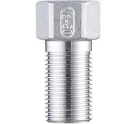 Raccord de mamelon hexagonal en laiton, adaptateur de coupleur rapide BSP mâle à femelle, réducteur de filetage for l'eau, l'huile et la connexion, 3 pièces(40mm)