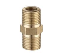 Raccord de mamelon hexagonal en laiton for tuyau, adaptateur de coupleur rapide 1/8, 1/4, 3/8, 1/2, 3/4(I Male to Female,A 1L8 BSP_B G1 BSP)