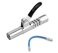 Raccord de Pistolet à Graisse Coupler G pour Pompe à Graisse Embout Pompe a Graisse avec Tuyau de 30 cm pour Pistolet à Graisse NPT 1/8" Tous Les Types de Presses à Graisse