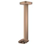 Raccord de plafond Hansgrohe Axor ShowerSphere 39767310 300 mm, pour douche de tête à 1 jet, or rouge brossé