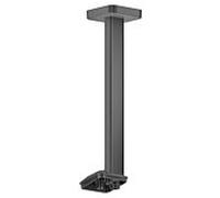 Raccord de plafond Hansgrohe Axor ShowerSphere 39768330 300 mm, pour douche de tête à 2 jets, chrome noir poli
