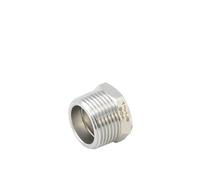 Raccord de plomberie 3/4" 1" 1,2" BSP 304 Raccord fileté mâle femelle en acier inoxydable Réducteur Adaptateur de tuyau d'eau britannique for eau((BX) G1.2F to G2M)