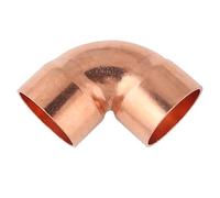 Raccord de plomberie en cuivre pur 1/4" 3/8" 1/2" 6,35 8 10 14 15 16-219 mm ID Raccord de plomberie à souder Coude à 90 degrés Coupleur de climatiseur(ID 67mm Wall 3.0mm)
