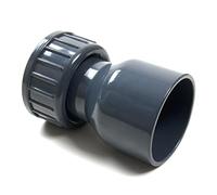 Raccord de pompe 2/3 en PVC - Raccord de tuyau en PVC (63 mm x 2 1/2")