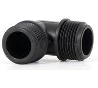 Raccord de pompe à une pompe de jardin,raccordement à un hydrophore,jeu d'accessoires de pompe,mamelon,clapet anti-retour pour la pompe (coude de connexion 1"" AG-AG)